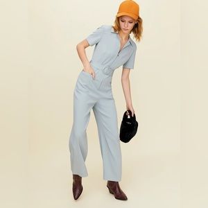 Aritzia Negroni Jumpsuit in Warm Spring Green size 8 NWT